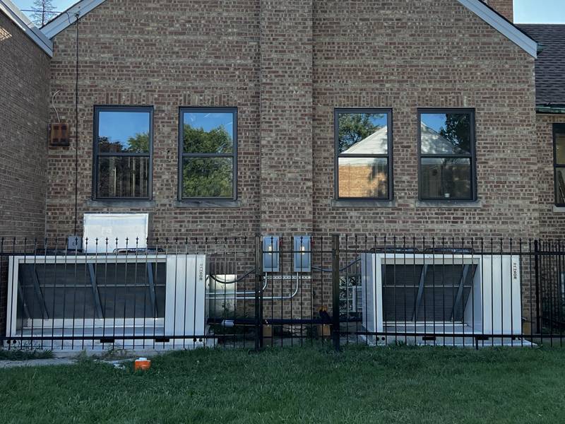 New Reznor units installed behind a secure fence